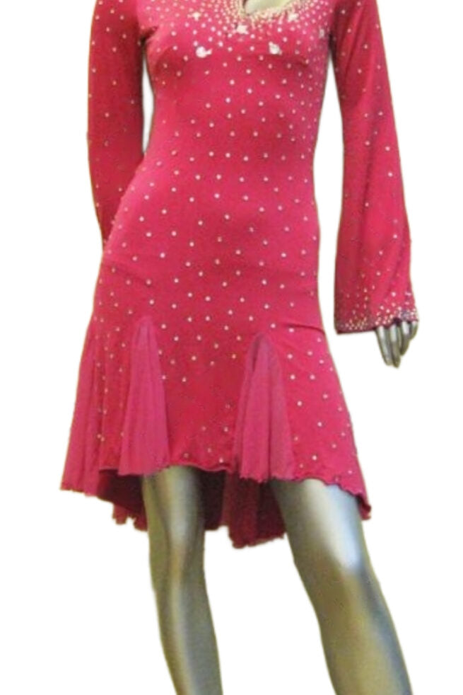 Load image into Gallery viewer, Latin Dance Competition Dress (VL0317)
