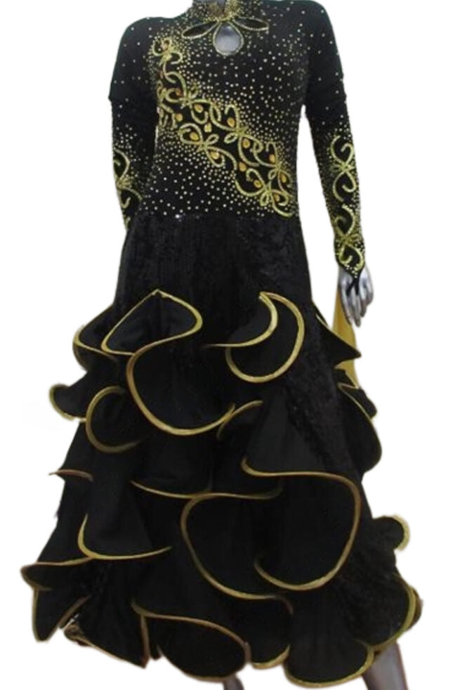 Load image into Gallery viewer, Standard Ballroom Competition Dress (B0229)
