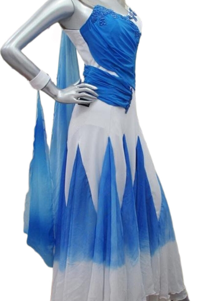 Load image into Gallery viewer, Standard Ballroom Competition Dress (B0185A)
