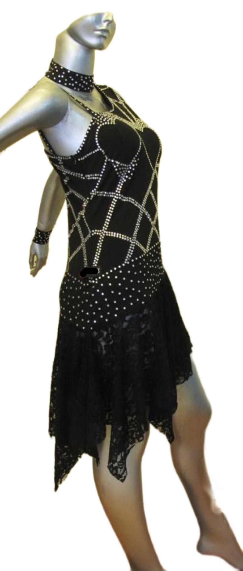 Load image into Gallery viewer, Latin Dance Competition Dress (LS058)
