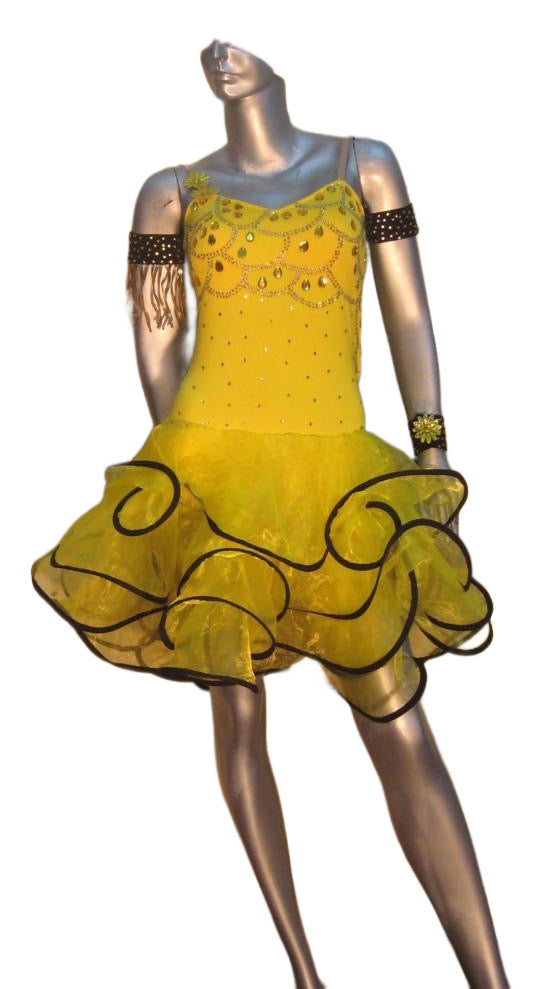 Load image into Gallery viewer, Latin Dance Competition Dress (LT0230A)
