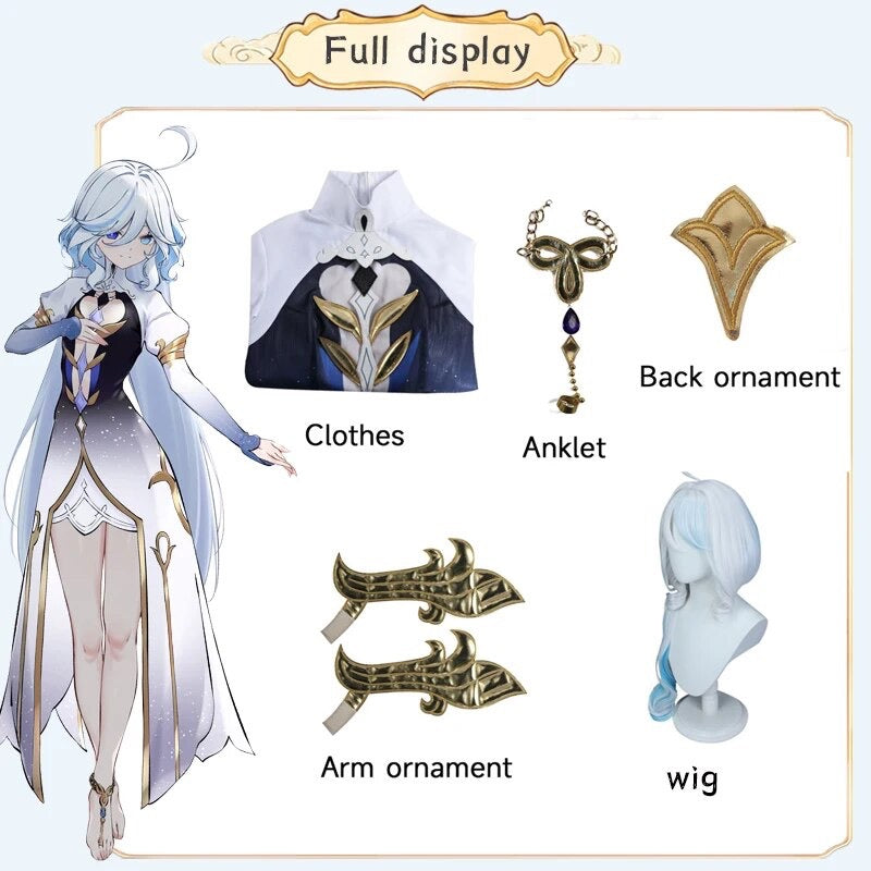 Load image into Gallery viewer, Genshin Impact Furina Focalors Cosplay Costume
