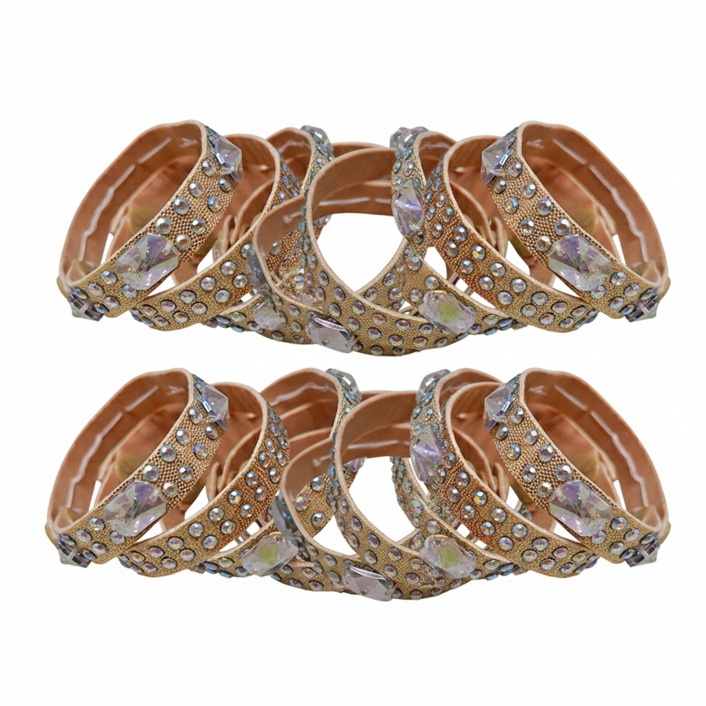 ByCharme Tan Black Fringes Latin Salsa Competition Dress - BCL-0076