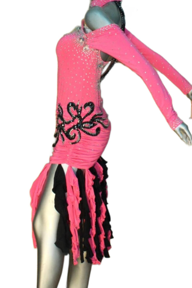 Load image into Gallery viewer, Latin Dance Competition Dress (LT00125)
