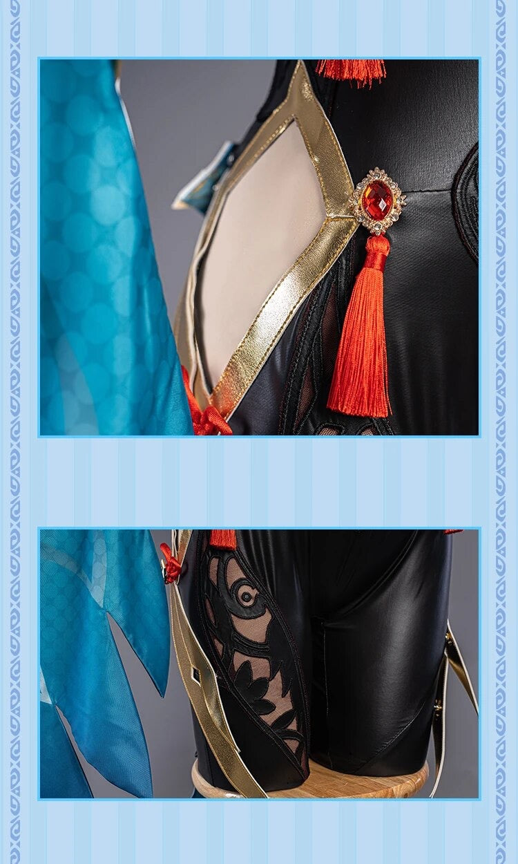 Load image into Gallery viewer, Genshin Impact Shenhe Cosplay Costume
