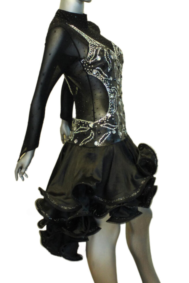 Load image into Gallery viewer, Latin Dance Competition Dress (LT0237)
