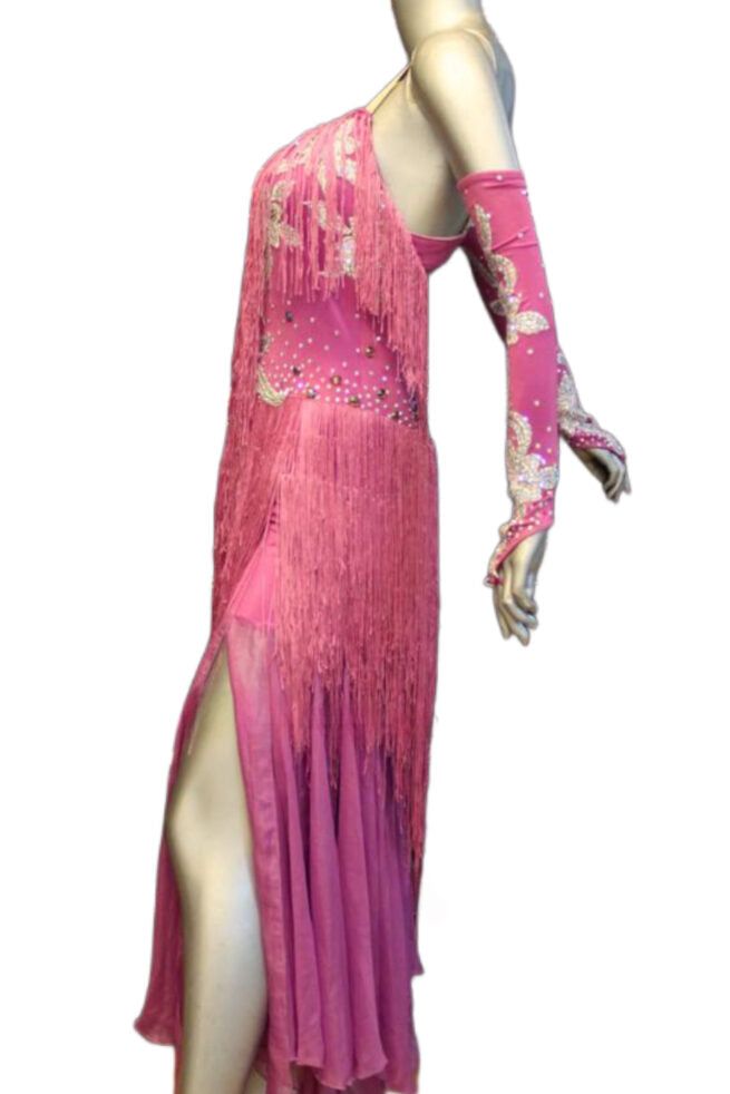 Load image into Gallery viewer, Latin Dance Competition Dress (LT0591)
