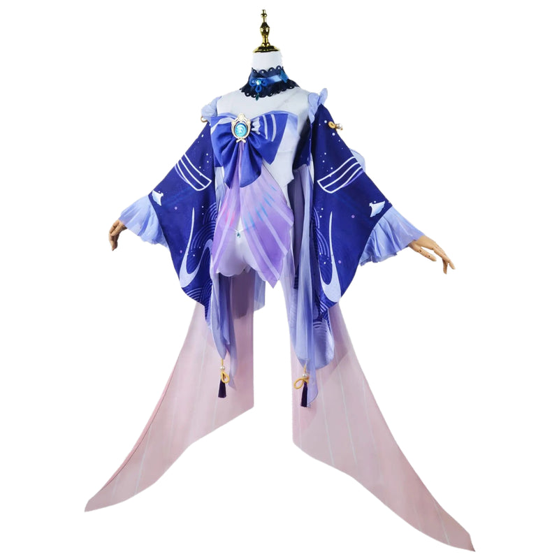 Load image into Gallery viewer, Genshin Impact Sangonomiya Kokomi Cosplay Costume
