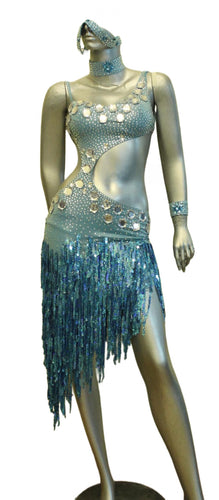 Latin Dance Competition Dress (VL0254)