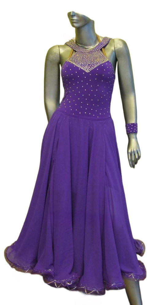 Latin Dance Competition Dress 2 in 1(LS0132)