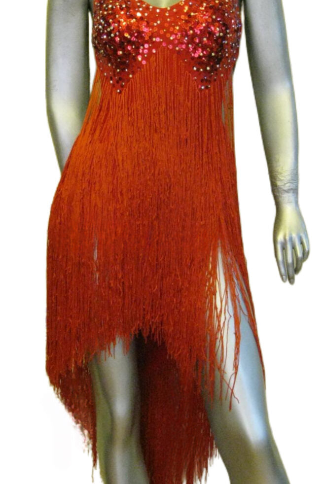 Load image into Gallery viewer, Latin Dance Competition Dress (LT0661)
