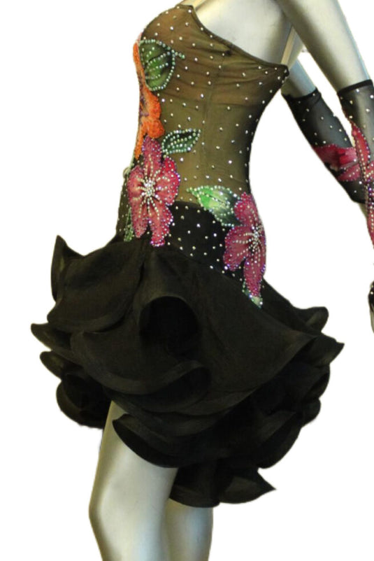 Latin Dance Competition Dress (LT0462)