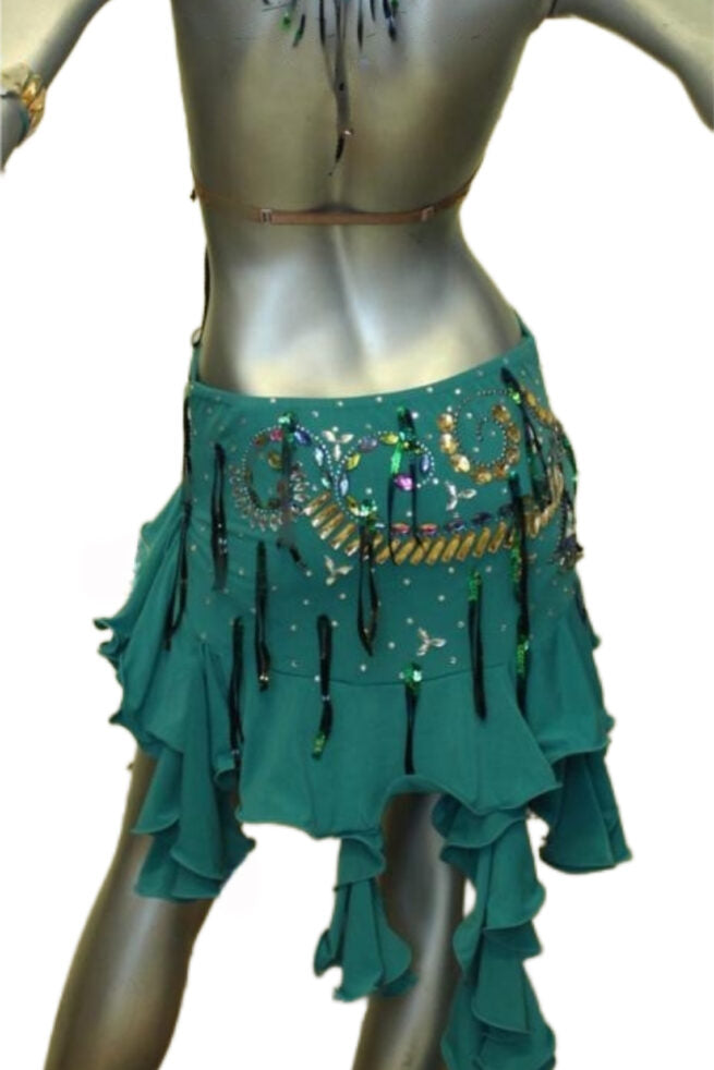 Load image into Gallery viewer, Latin Dance Competition Dress (LT066)
