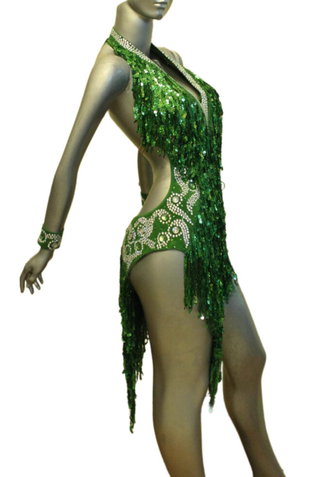 Load image into Gallery viewer, Latin Dance Competition Dress (LT0220)
