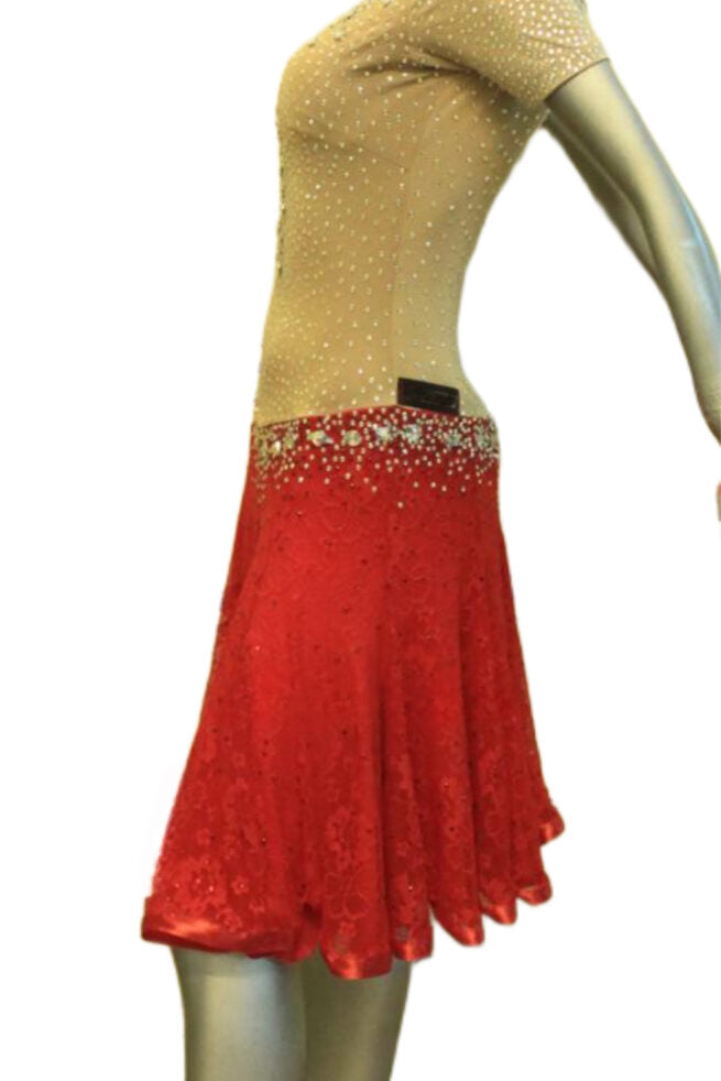 Load image into Gallery viewer, Latin Dance Competition Dress (LT0274)
