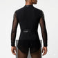ByCharme Black Silver Mesh Men Latin Salsa Competition Shirt - BCM-0076
