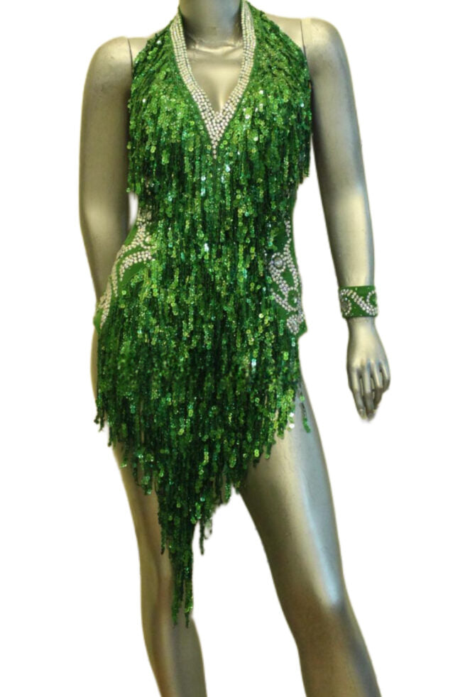 Load image into Gallery viewer, Latin Dance Competition Dress (LT0220)
