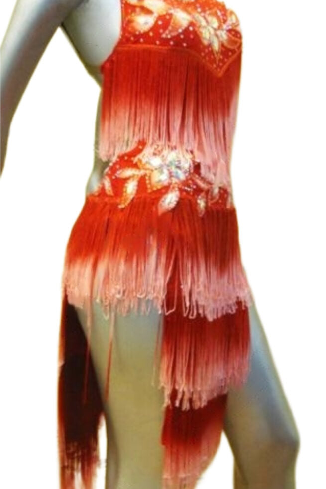 Load image into Gallery viewer, Latin Dance Competition Dress (LT0712)
