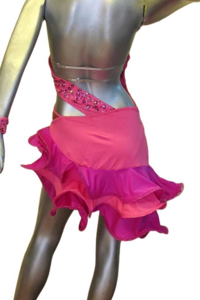 Load image into Gallery viewer, Latin Dance Competition Dress (LT0516)
