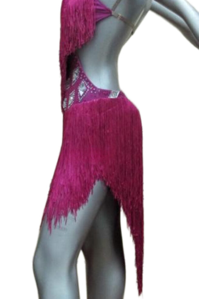 Load image into Gallery viewer, Latin Dance Competition Dress (LT0506)
