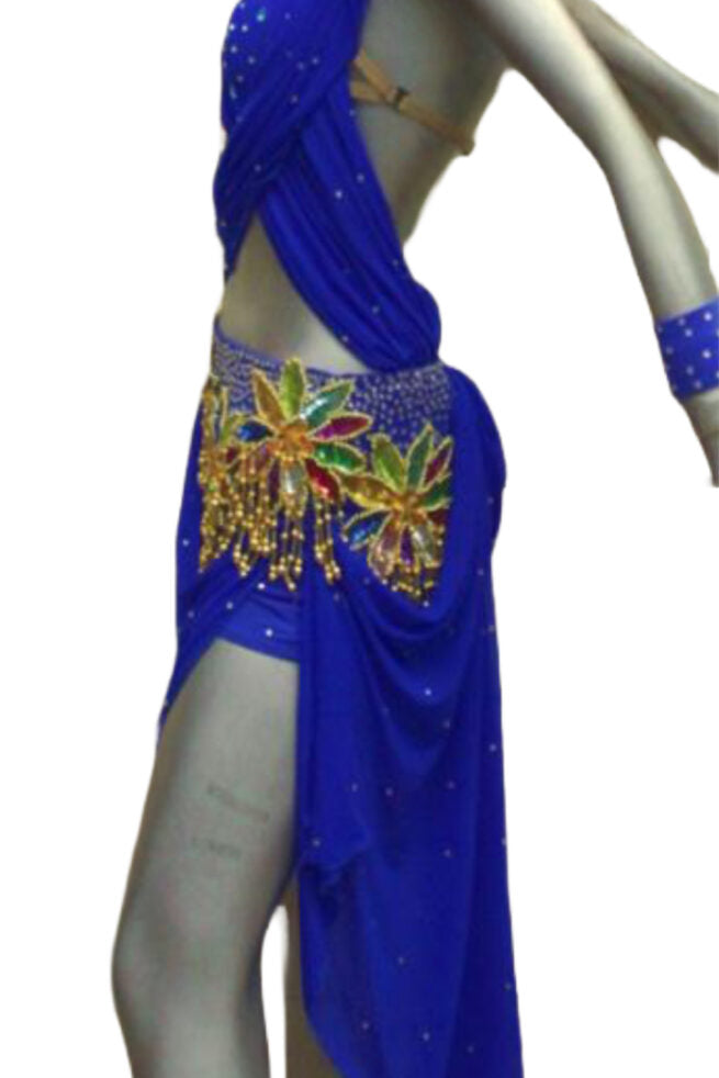 Load image into Gallery viewer, Latin Dance Competition Dress (LT0153)
