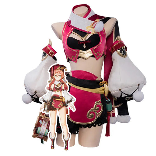 Genshin Impact Yanfei Cosplay Costumes