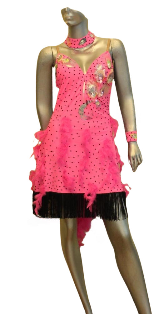 Load image into Gallery viewer, Latin Dance Competition Dress (LS0112)
