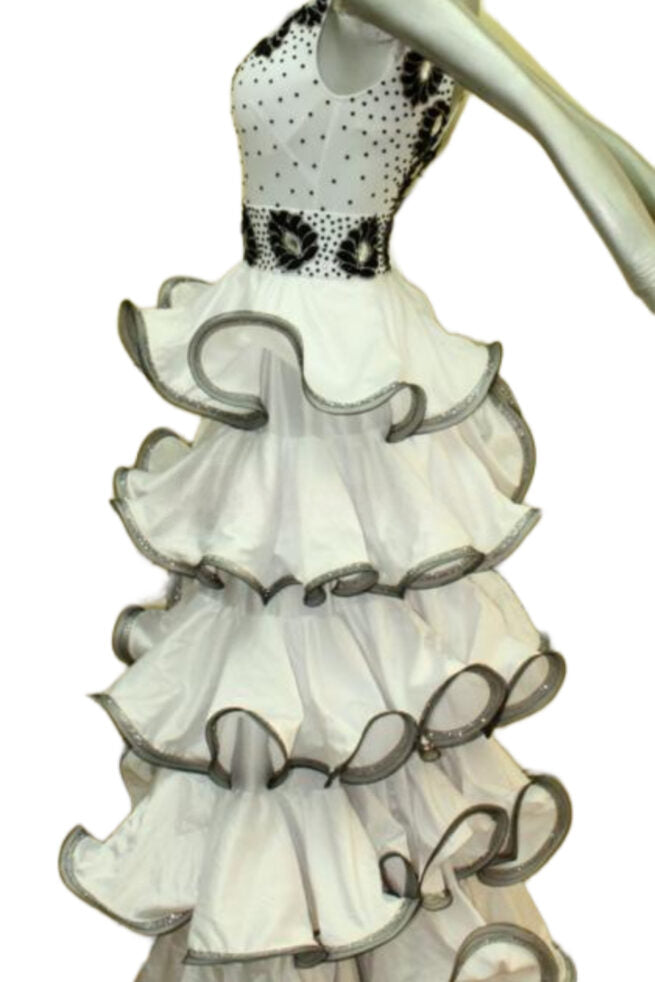 Load image into Gallery viewer, Standard Ballroom Competition Dress 2 In 1 (B0449)
