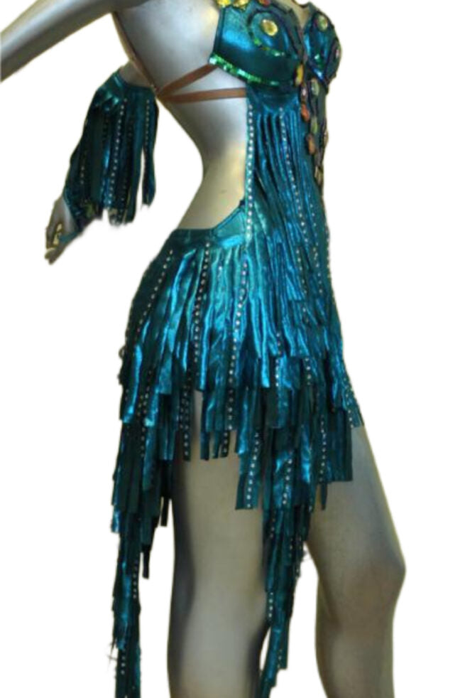 Load image into Gallery viewer, Latin Dance Competition Dress (LS062)
