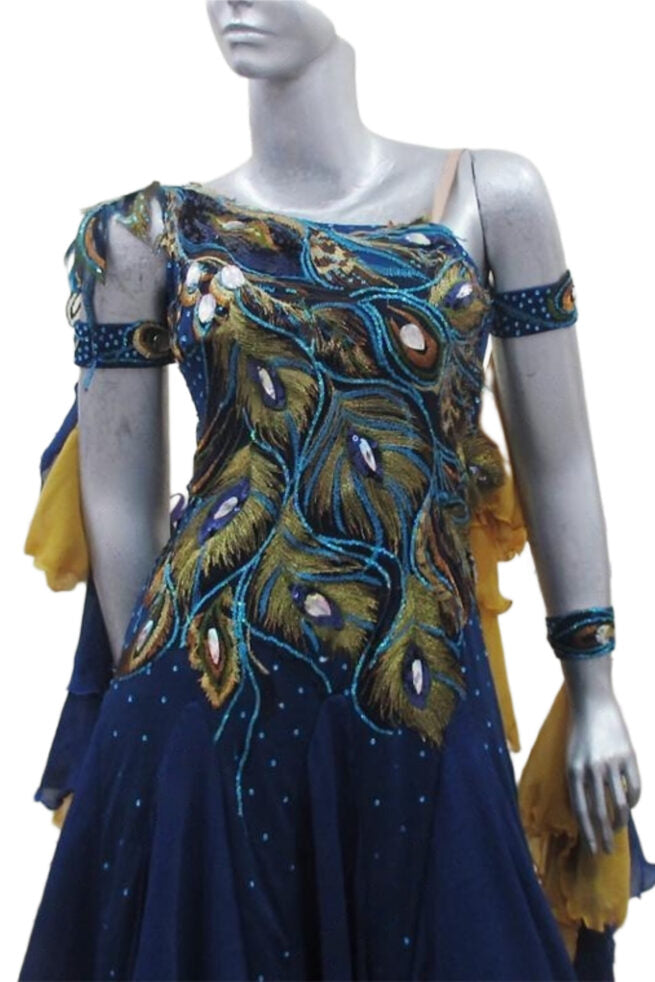 Load image into Gallery viewer, Standard Ballroom Competition Dress (B0221)
