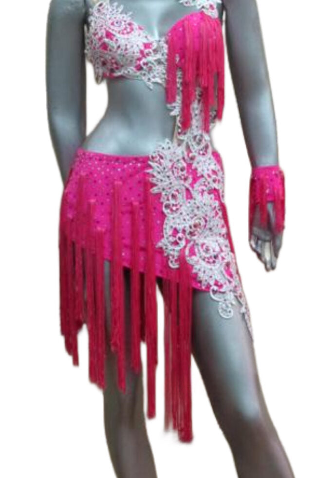 Load image into Gallery viewer, Latin Dance Competition Dress (LT0173)
