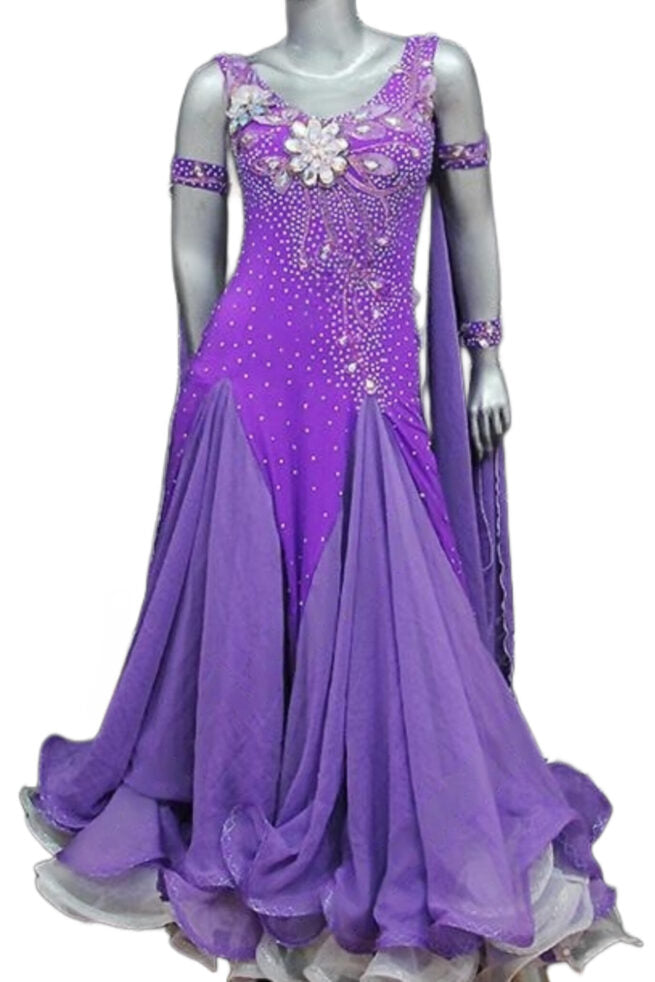 Load image into Gallery viewer, Standard Ballroom Competition Dress (B0209)
