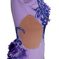 ByCharme Violet Fringes Ballroom Competition Dress - BC-0066