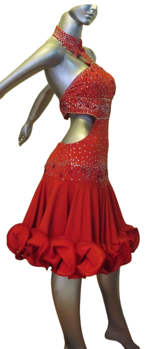 Latin Dance Competition Dress (LT0310C)