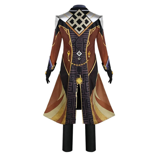 Genshin Impact Zhongli Cosplay Costume