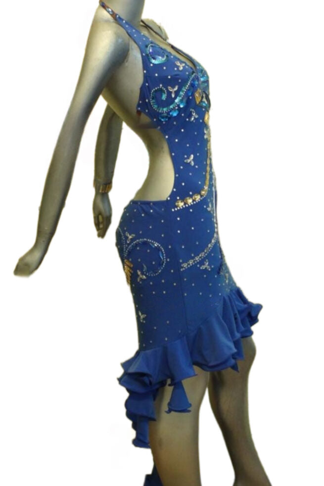 Load image into Gallery viewer, Latin Dance Competition Dress (LT066A)
