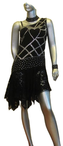 Latin Dance Competition Dress (LS058)