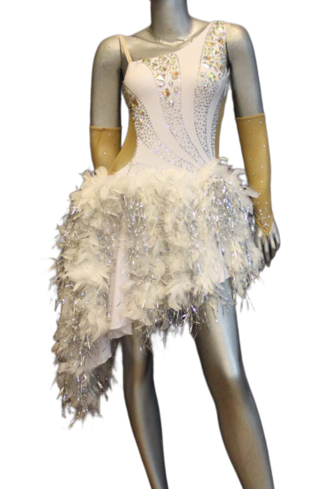 Load image into Gallery viewer, Latin Dance Competition Dress (LT0589)
