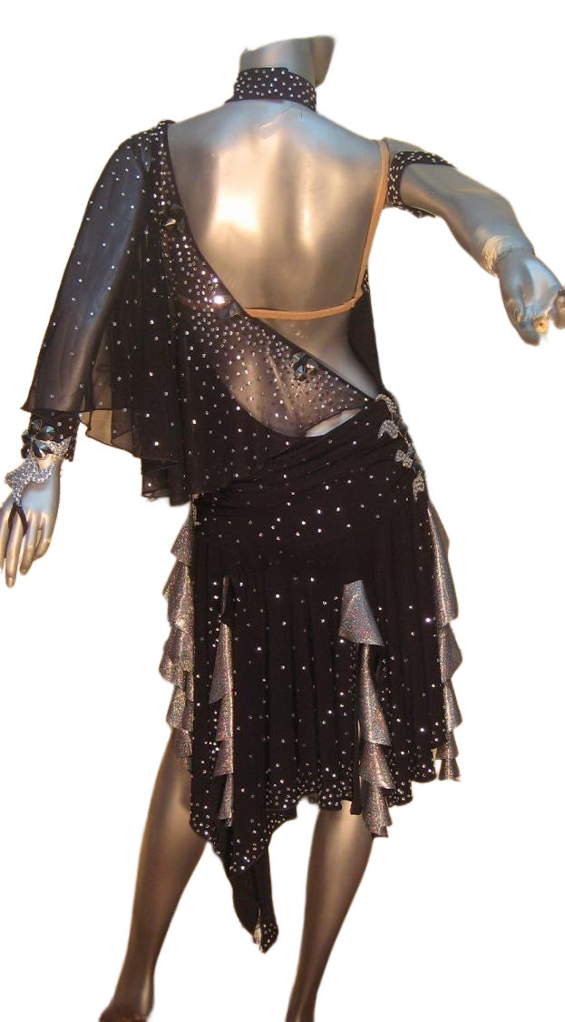 Load image into Gallery viewer, Latin Dance Competition Dress (C0248LT)
