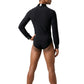 ByCharme Black Lycra Men Latin Salsa Competition Shirt - BCM-0037