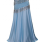 ByCharme Sky Blue Fringes Ballroom Competition Dress - BC-0226