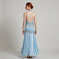 ByCharme Sky Blue Fringes Ballroom Competition Dress - BC-0226