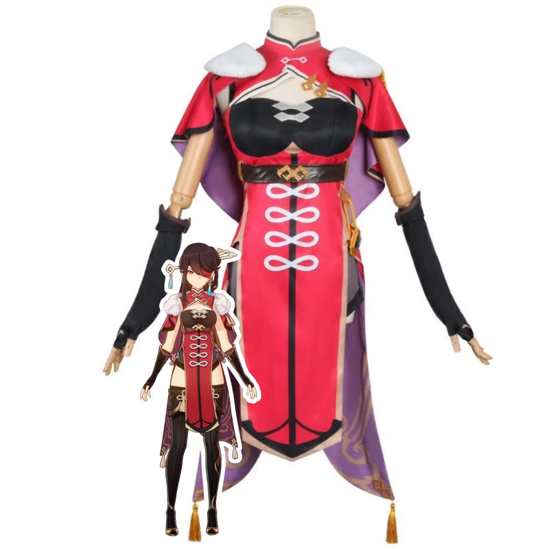 Load image into Gallery viewer, Genshin Impact Beidou Cosplay Costume
