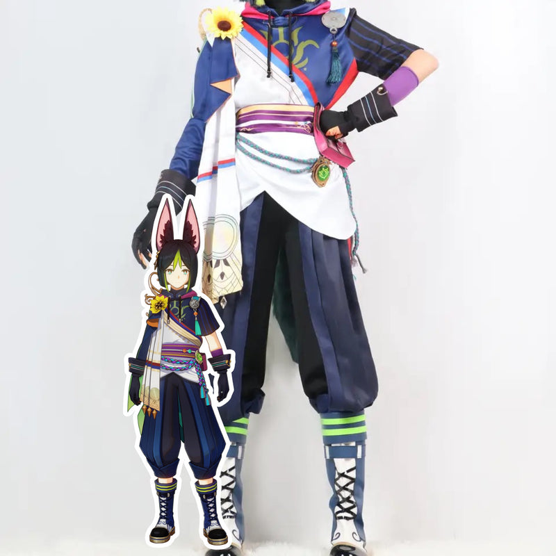 Load image into Gallery viewer, Genshin Impact Tighnari Cosplay Costume
