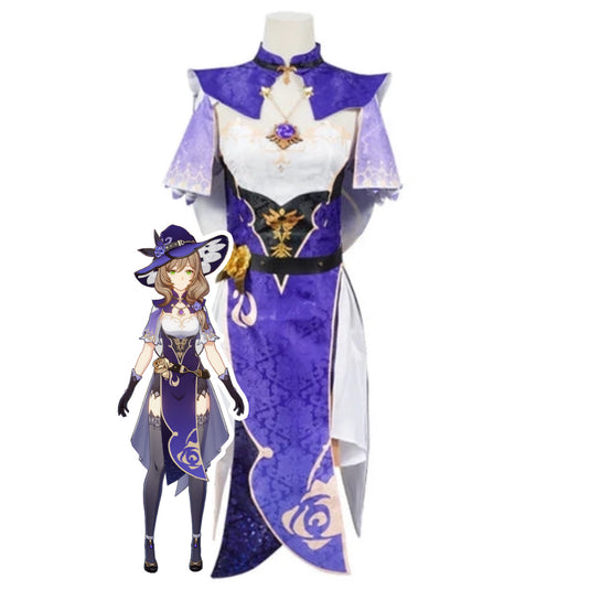 Genshin Impact Lisa Cosplay costumes