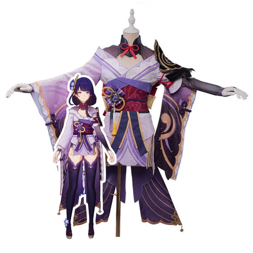 Genshin Impact Raiden Shogun Cosplay Costume