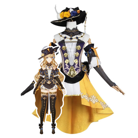 Genshin Impact Navia Cosplay Costume