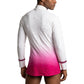 ByCharme White Fringes Men Latin Salsa Competition Shirt - BCM-0002