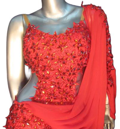 Load image into Gallery viewer, Latin Dance Competition Dress (LT029N)
