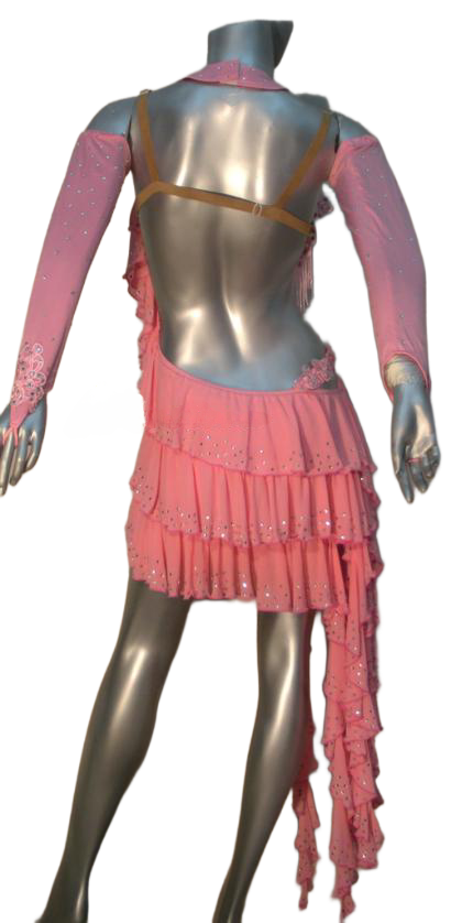 Load image into Gallery viewer, Latin Dance Competition Dress (LT052)
